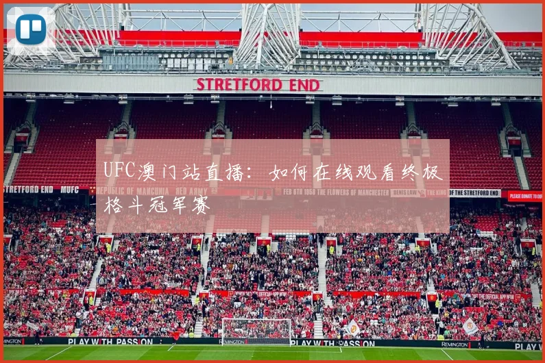 UFC澳门站直播：如何在线观看终极格斗冠军赛