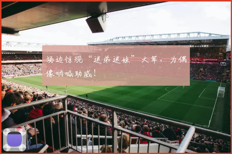 场边惊现“迷弟迷妹”大军，为偶像呐喊助威！