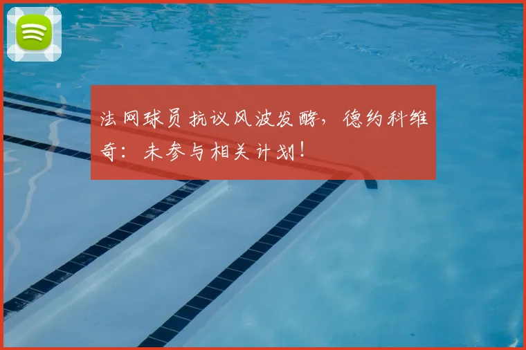 法网球员抗议风波发酵，德约科维奇：未参与相关计划！